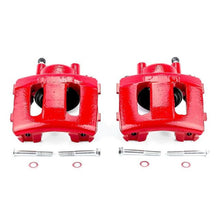 Load image into Gallery viewer, Power Stop 90-01 Jeep Cherokee Front Red Calipers w/o Brackets - Pair - Black Ops Auto Works