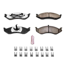 Load image into Gallery viewer, Power Stop 90-01 Jeep Cherokee Front Z36 Truck &amp; Tow Brake Pads w/Hardware-PowerStop-PSBZ36-477