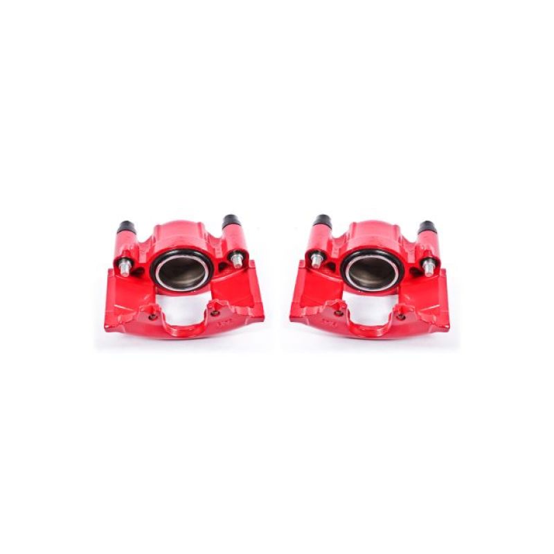 Power Stop 90-93 Cadillac Commercial Chassis Front Red Calipers w/o Brackets - Pair-PowerStop-PSBS4299