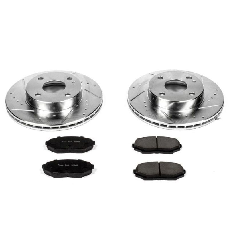 Power Stop 90-93 Mazda Miata Front Z23 Evolution Sport Brake Kit-PowerStop-PSBK717
