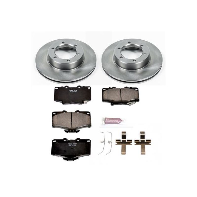 Power Stop 91-95 Toyota 4Runner Front Autospecialty Brake Kit-PowerStop-PSBKOE1150