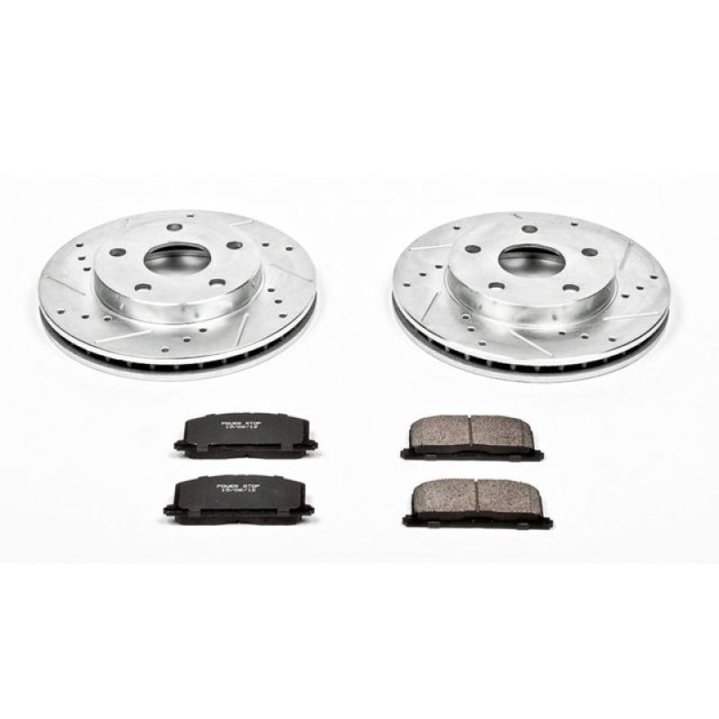 Power Stop 91-95 Toyota MR2 Front Z23 Evolution Sport Brake Kit-PowerStop-PSBK815