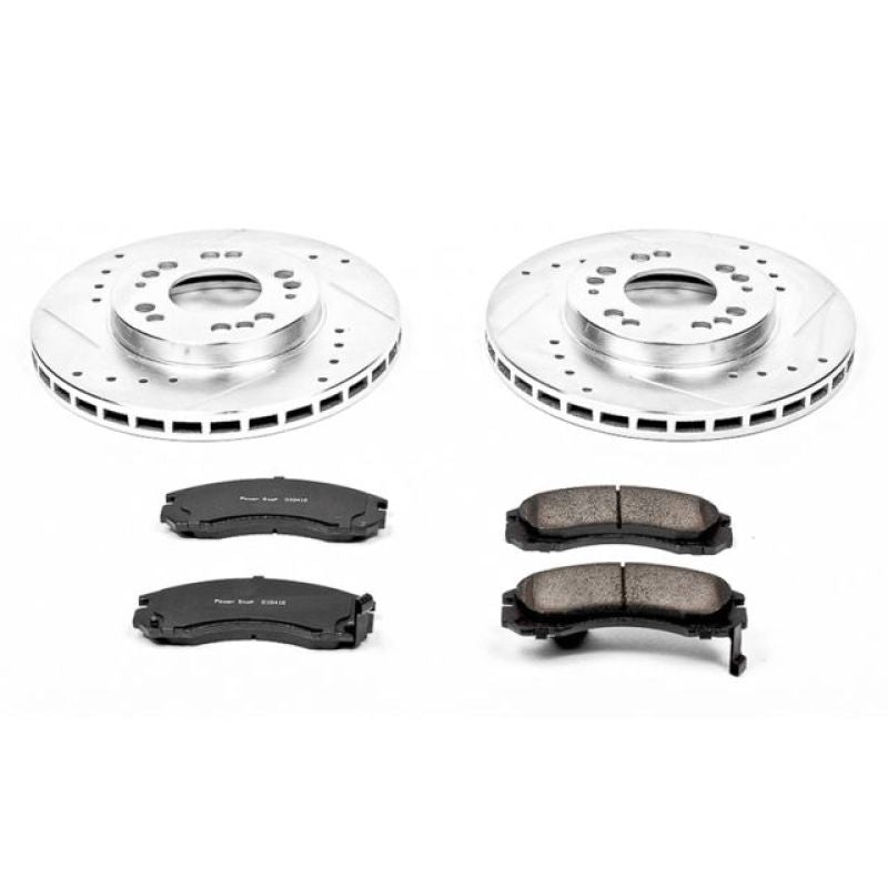 Power Stop 91-96 Dodge Stealth Front Z23 Evolution Sport Brake Kit-PowerStop-PSBK798