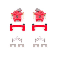 Load image into Gallery viewer, Power Stop 92-01 Honda Prelude Rear Red Calipers w/Brackets - Pair-PowerStop-PSBS1612