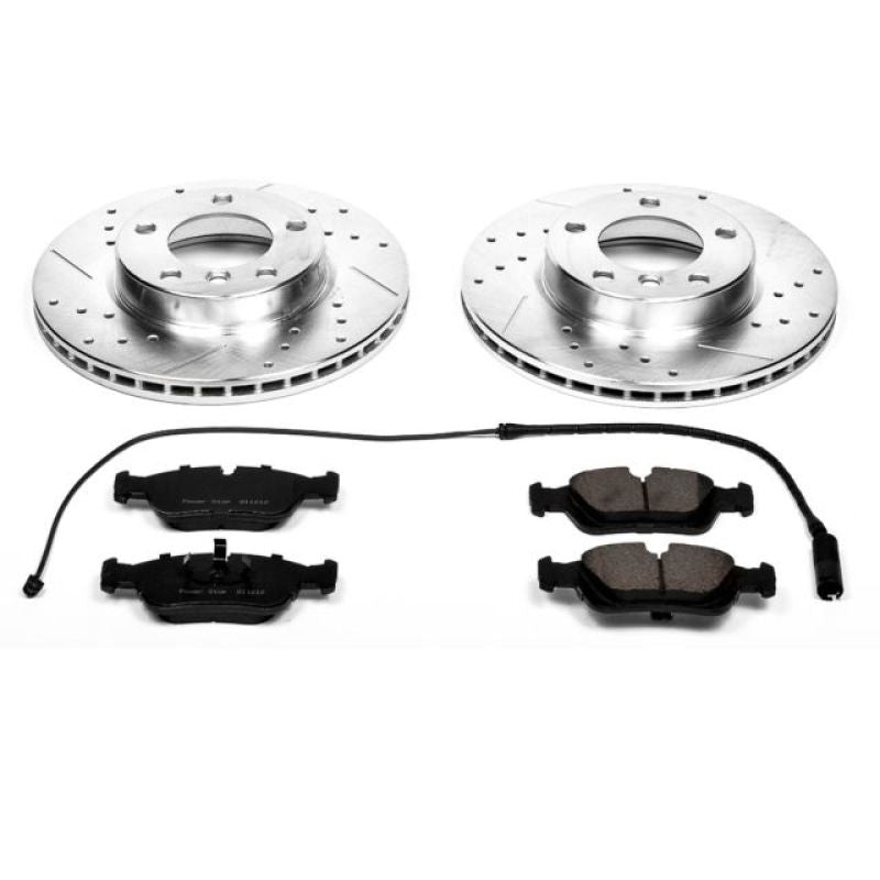 Power Stop 92-98 BMW 318i Front Z23 Evolution Sport Brake Kit-PowerStop-PSBK496