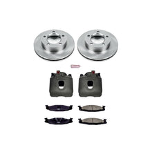 Load image into Gallery viewer, PowerStop KCOE5067 Autospecialty Stock Replacement Pad, Rotor and Caliper Brake Kit