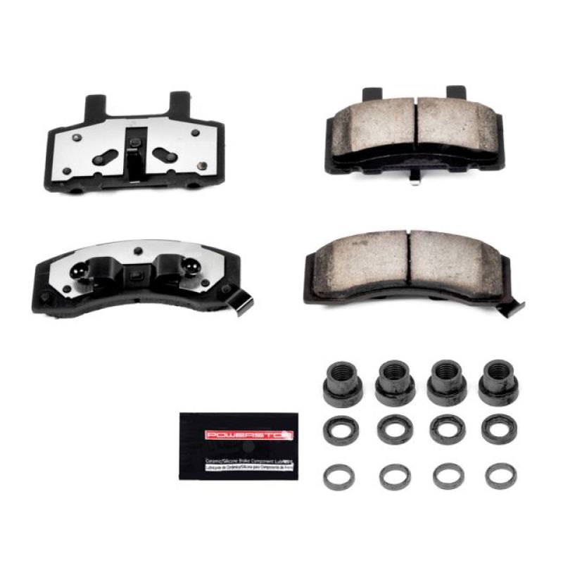Power Stop 94-99 Chevrolet C1500 Suburban Front Z36 Truck & Tow Brake Pads w/Hardware-PowerStop-PSBZ36-370