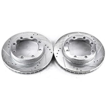 Load image into Gallery viewer, Power Stop 94-99 Chevrolet K1500 Suburban Front Evolution Drilled &amp; Slotted Rotors - Pair-PowerStop-PSBAR8242XPR