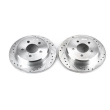 Load image into Gallery viewer, Power Stop 95-01 Ford Explorer Rear Evolution Drilled &amp; Slotted Rotors - Pair-PowerStop-PSBAR8552XPR
