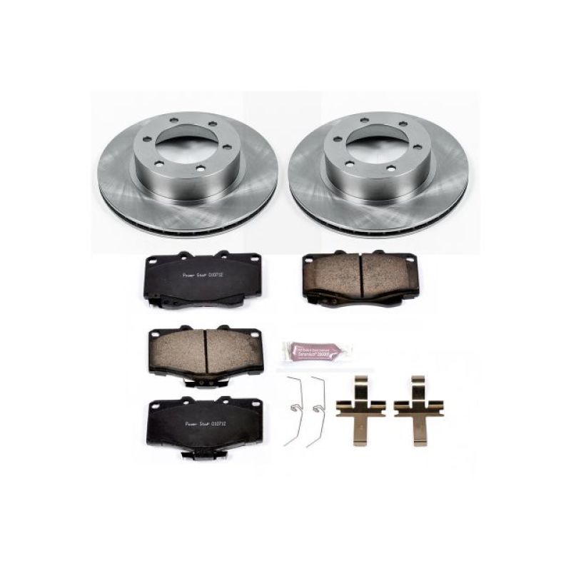 Power Stop 95-02 Toyota 4Runner Front Autospecialty Brake Kit-PowerStop-PSBKOE1236