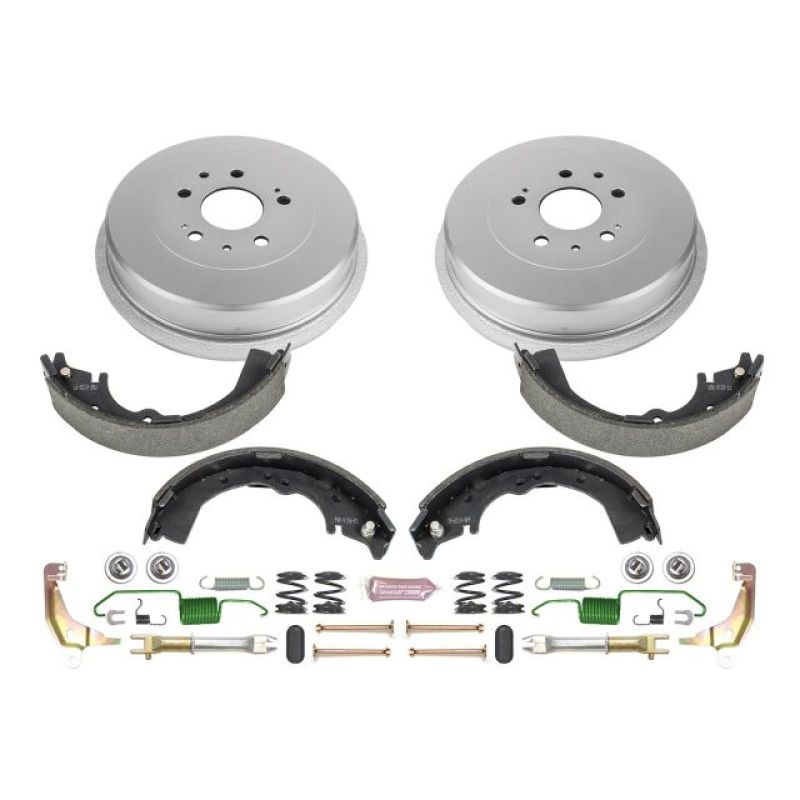 Power Stop 95-04 Toyota Tacoma 2WD Rear Autospecialty Drum Kit-PowerStop-PSBKOE15288DK