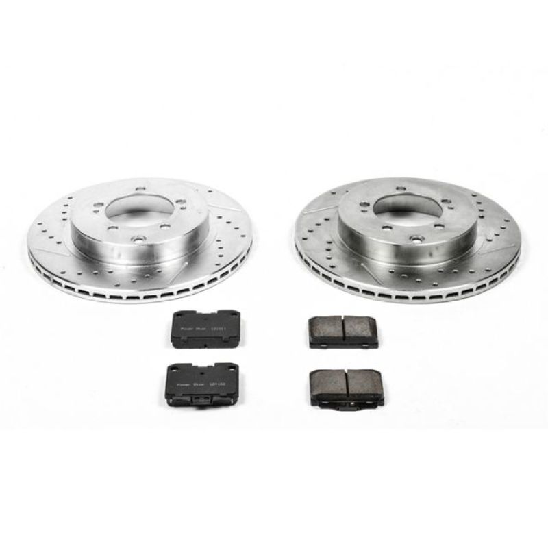 Power Stop 95-96 Dodge Stealth Rear Z23 Evolution Sport Brake Kit-PowerStop-PSBK1226