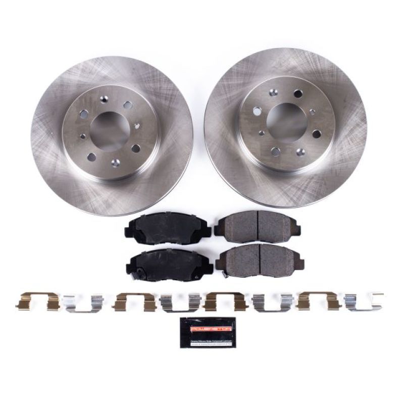 Power Stop 96-05 Honda Civic Front Autospecialty Brake Kit-PowerStop-PSBKOE690