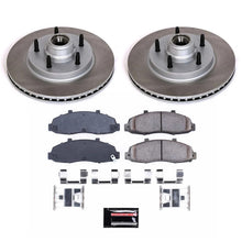 Load image into Gallery viewer, Power Stop 97-00 Ford F-150 Front Semi-Coated Rotor Kit-PowerStop-PSBSC1863