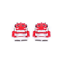 Load image into Gallery viewer, Power Stop 97-02 Ford Expedition Front Red Calipers w/Brackets - Pair-PowerStop-PSBS4652