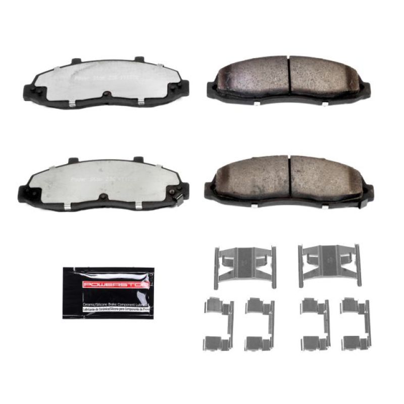 Power Stop 97-03 Ford F-150 Front Z36 Truck & Tow Brake Pads w/Hardware-PowerStop-PSBZ36-679