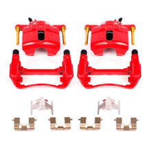 Load image into Gallery viewer, Power Stop 97-99 Acura CL Front Red Calipers w/Brackets - Pair-PowerStop-PSBS1460
