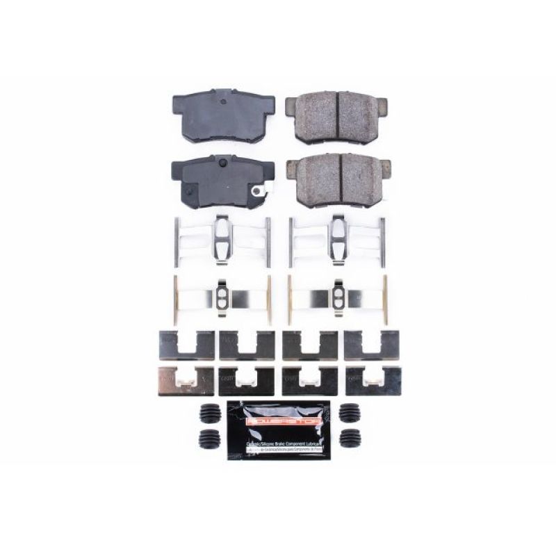 Power Stop 97-99 Acura CL Rear Z23 Evolution Sport Brake Pads w/Hardware-PowerStop-PSBZ23-537