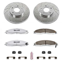 Load image into Gallery viewer, Power Stop 98-02 Chevrolet Camaro Front Z26 Street Warrior Brake Kit-PowerStop-PSBK1547-26