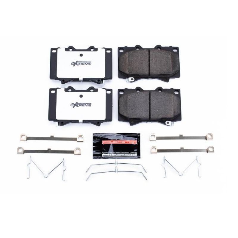 Power Stop 98-07 Lexus LX470 Front Z36 Truck & Tow Brake Pads w/Hardware-PowerStop-PSBZ36-772