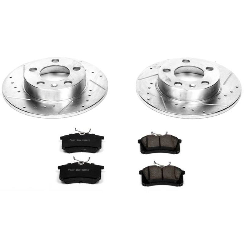 Power Stop 98-10 Volkswagen Beetle Rear Z23 Evolution Sport Brake Kit-PowerStop-PSBK847