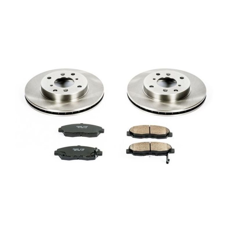 Power Stop 98-99 Acura CL Front Autospecialty Brake Kit-PowerStop-PSBKOE1239