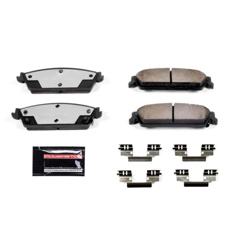 Power Stop 99-00 Cadillac Escalade Rear Z36 Truck & Tow Brake Pads w/Hardware-PowerStop-PSBZ36-1194
