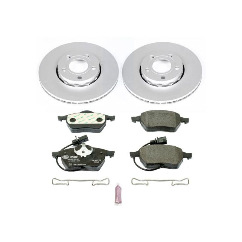 Power Stop 99-04 Audi A4 Front Euro-Stop Brake Kit-PowerStop-PSBESK528