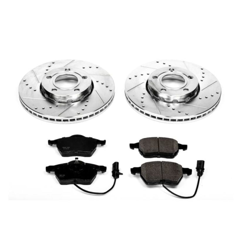 Power Stop 99-04 Audi A4 Front Z23 Evolution Sport Brake Kit-PowerStop-PSBK528