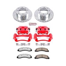 Load image into Gallery viewer, PowerStop Power Stop 99-04 Ford F-350 Super Duty Front Z36 Truck &amp; Tow Kit w/Cals