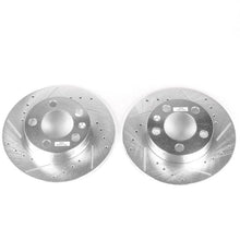 Load image into Gallery viewer, Power Stop 99-06 Audi TT Rear Evolution Drilled &amp; Slotted Rotors - Pair-PowerStop-PSBEBR618XPR