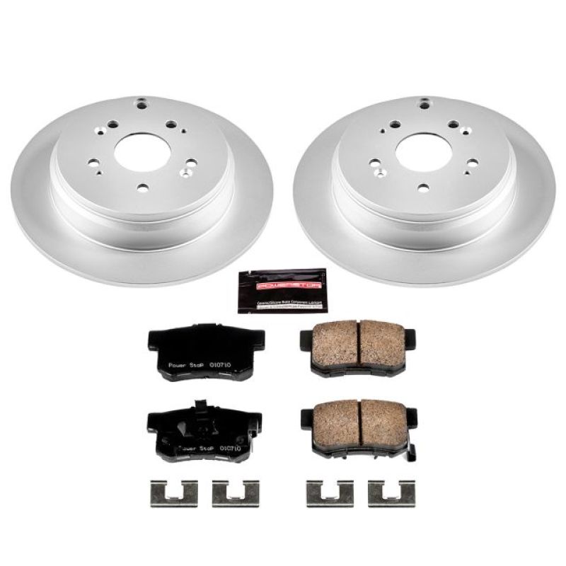 PowerStop CRK206 Rear Z17 Brake Kit 2010-2018 Acura RDX