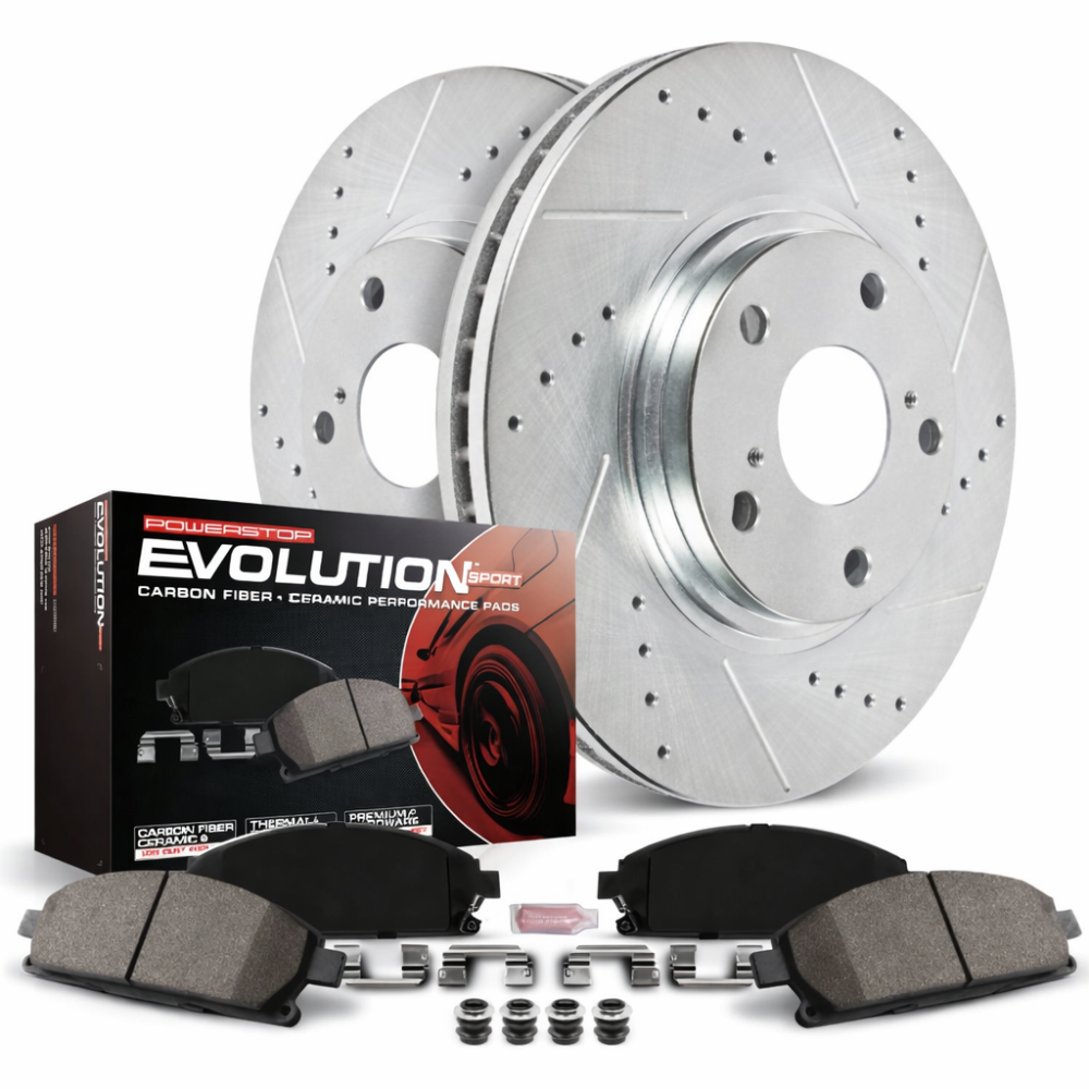 Power Stop Z23 rear brake kit full view