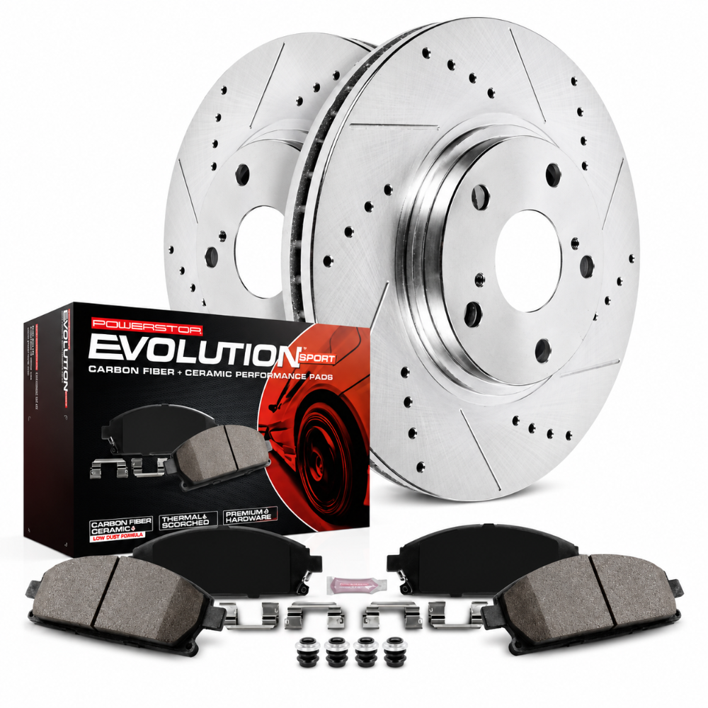Power Stop K4583 Z23 Evolution Sport rear brake kit for 2005-2010 Chrysler 300