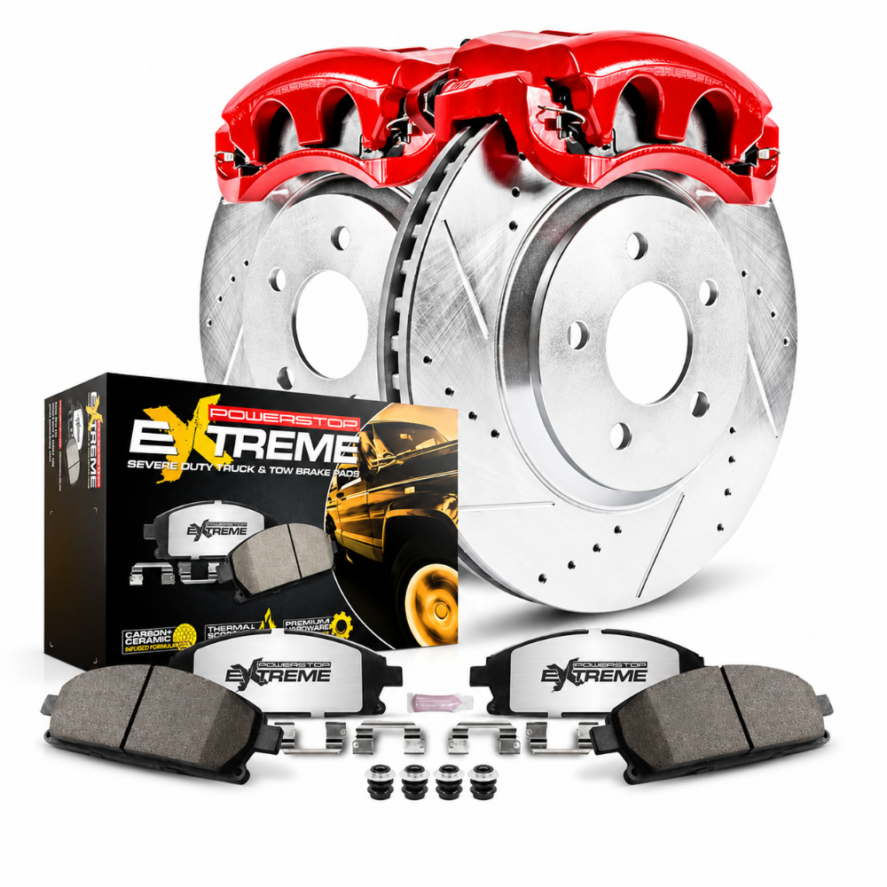 Power Stop Z36 front brake kit for 2015-2022 Toyota 4Runner