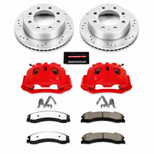 Load image into Gallery viewer, Power Stop Z36 front brake kit for 2012-2019 Chevrolet Silverado 2500 HD