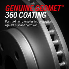 Load image into Gallery viewer, PowerStop AR82155EVC rear Evolution coated brake rotor, hub detail