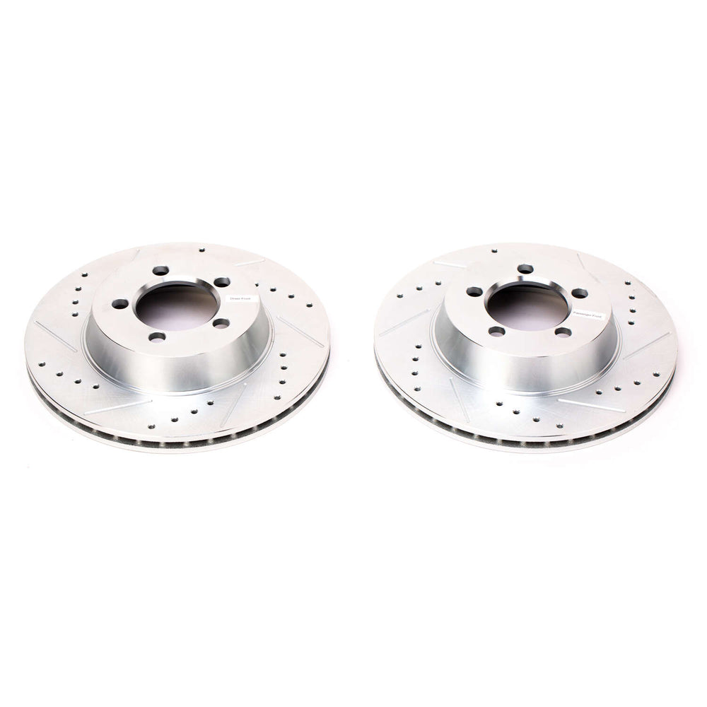 PowerStop AR8305XPR Front Brake Rotors - exact manufacturer product photograph