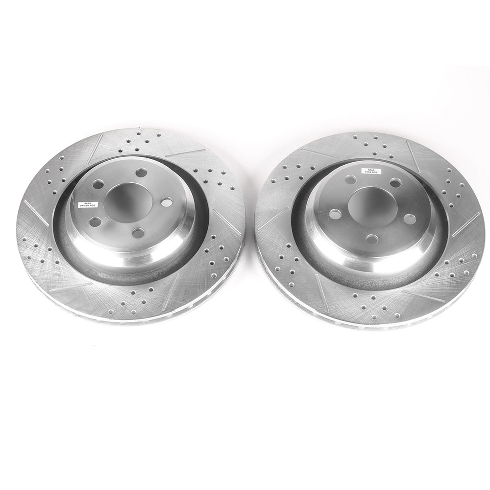 PowerStop AR8775XPR Rear Evolution Drilled & Slotted Brake Rotor