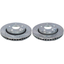 Load image into Gallery viewer, PowerStop AR8780XPR Front Evolution Drilled &amp; Slotted Brake Rotor
