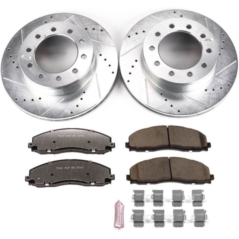 Power Stop Z36 Truck and Tow front brake kit for Ford F-350 Super Duty