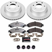 Load image into Gallery viewer, PowerStop CPK2046-36 Rear Z36 Truck &amp; Tow Fully Coated Rotor Brake Kit