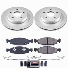 Load image into Gallery viewer, PowerStop CPK2147-23 Front Z23 Daily Driver Fully Coated Rotor Brake Kit