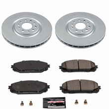 Load image into Gallery viewer, PowerStop CPK7414-23 Front Z23 Daily Driver Fully Coated Rotor Brake Kit