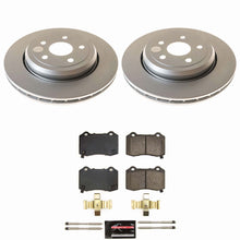 Load image into Gallery viewer, PowerStop CPK8758-23 Rear Z23 Daily Driver Fully Coated Rotor Brake Kit