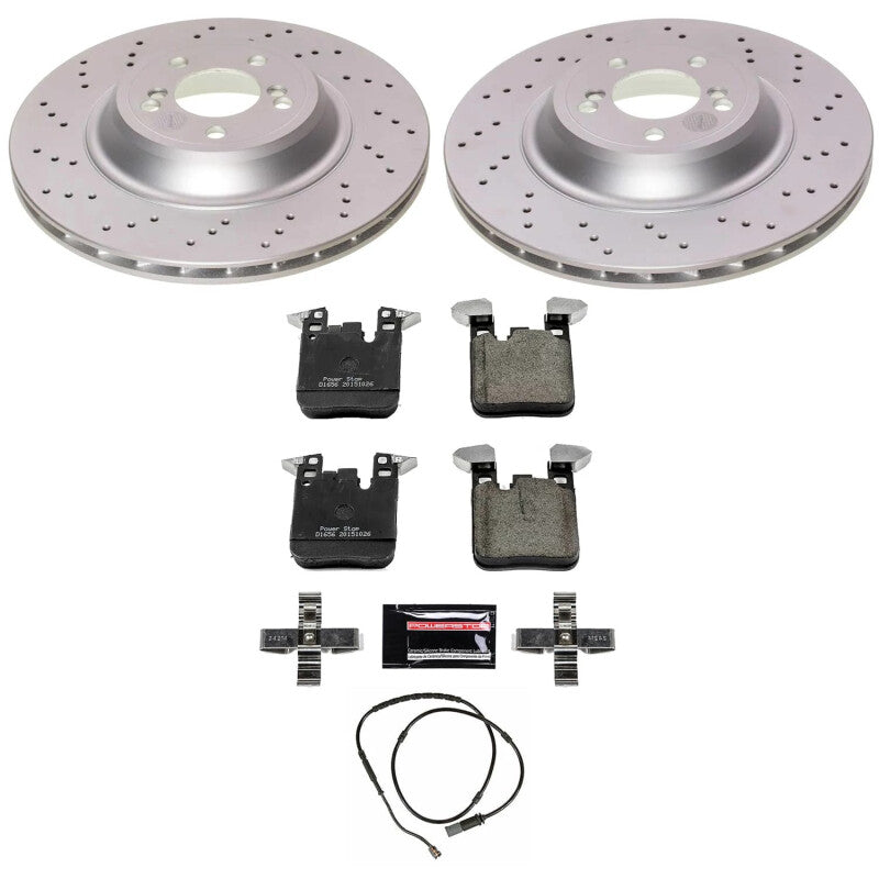 PowerStop CRK7019 Z23 rear coated brake kit for BMW M2, M3 and M4