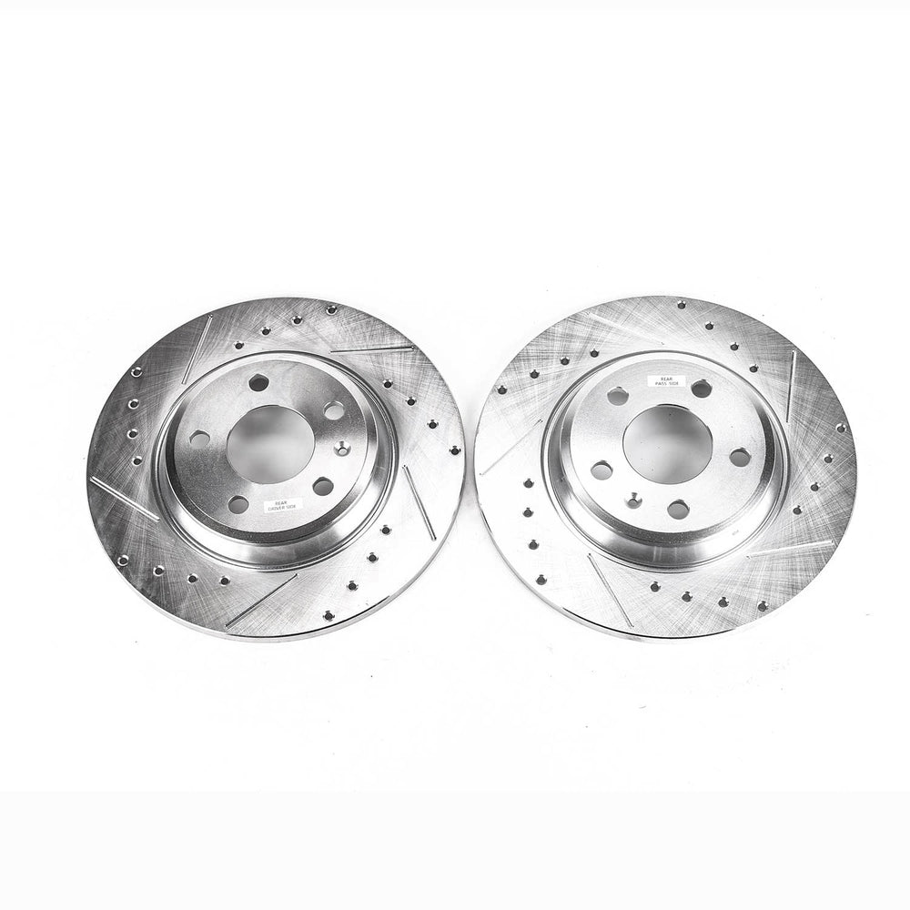 PowerStop EBR1007XPR Rear Evolution Drilled & Slotted Brake Rotor