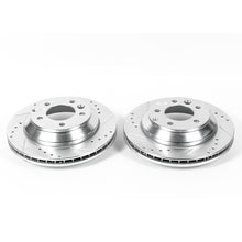 Load image into Gallery viewer, PowerStop EBR1013XPR Rear Evolution Drilled &amp; Slotted Brake Rotor