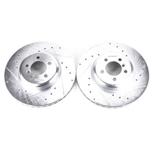 Load image into Gallery viewer, PowerStop EBR1438XPR Front Brake Rotors - exact manufacturer product photograph