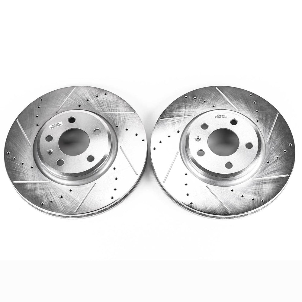 PowerStop EBR838XPR Front Evolution Drilled & Slotted Brake Rotor
